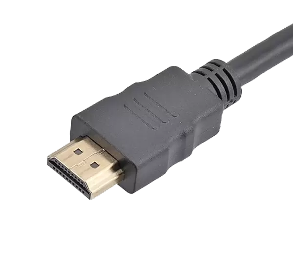 Plugue de cabo HDMI Str.Male para Str.Male (rosqueado)